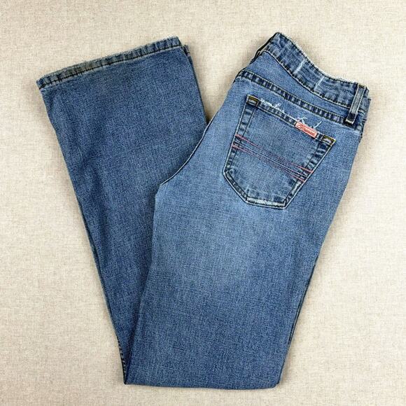 Aeropostale Denim - Aeropostale Bootcut Jeans Juniors 9/10 Blue Denim Vintage Y2K Fairy Grunge